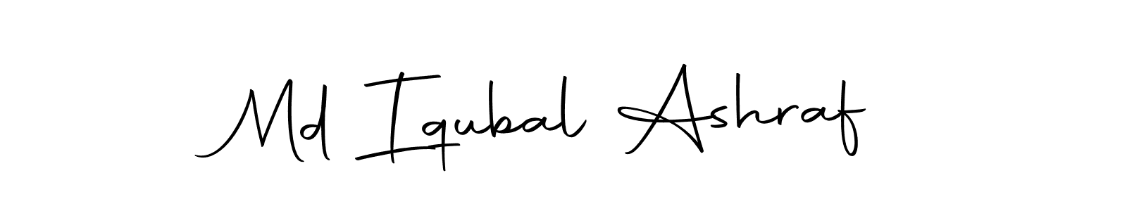 It looks lik you need a new signature style for name Md Iqubal Ashraf. Design unique handwritten (Autography-DOLnW) signature with our free signature maker in just a few clicks. Md Iqubal Ashraf signature style 10 images and pictures png