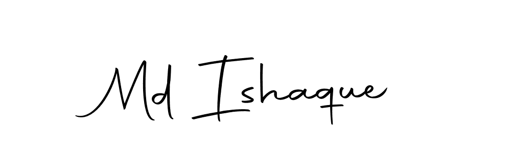 Make a beautiful signature design for name Md Ishaque. With this signature (Autography-DOLnW) style, you can create a handwritten signature for free. Md Ishaque signature style 10 images and pictures png