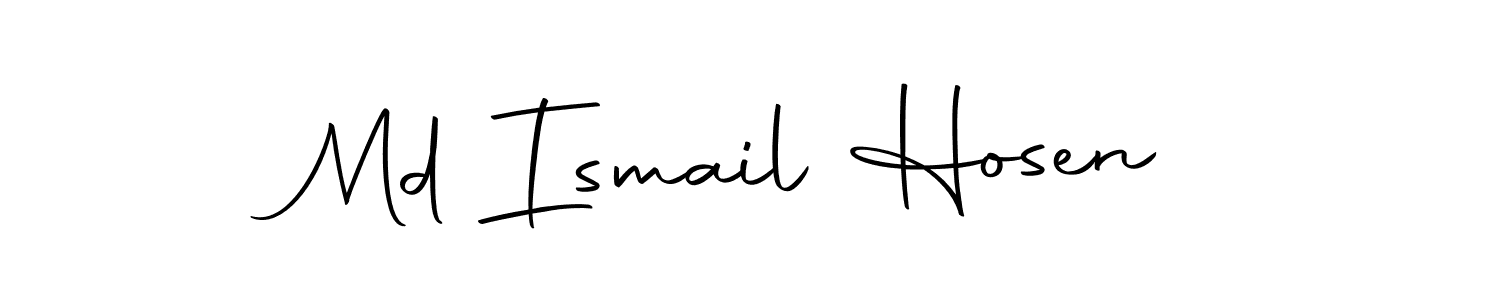 It looks lik you need a new signature style for name Md Ismail Hosen. Design unique handwritten (Autography-DOLnW) signature with our free signature maker in just a few clicks. Md Ismail Hosen signature style 10 images and pictures png