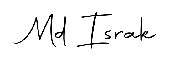 Also You can easily find your signature by using the search form. We will create Md Israk name handwritten signature images for you free of cost using Autography-DOLnW sign style. Md Israk signature style 10 images and pictures png