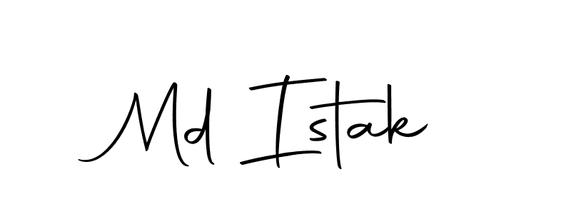 You can use this online signature creator to create a handwritten signature for the name Md Istak. This is the best online autograph maker. Md Istak signature style 10 images and pictures png