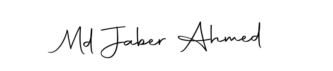 Also You can easily find your signature by using the search form. We will create Md Jaber Ahmed name handwritten signature images for you free of cost using Autography-DOLnW sign style. Md Jaber Ahmed signature style 10 images and pictures png
