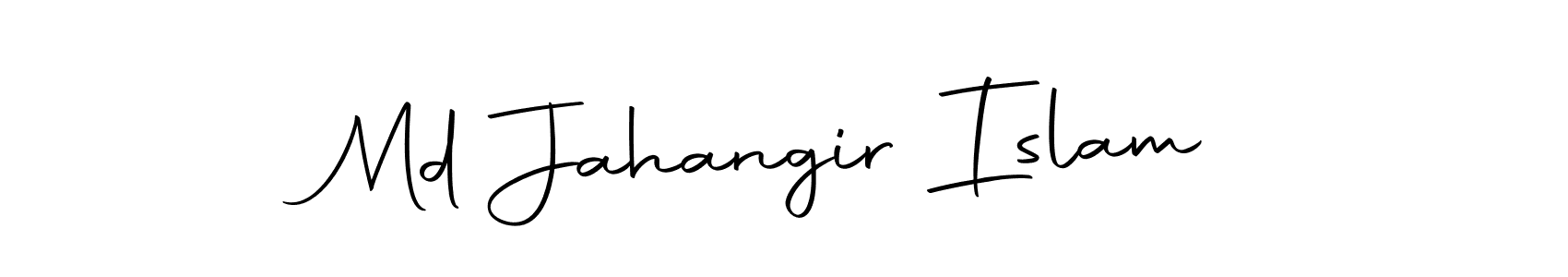 You should practise on your own different ways (Autography-DOLnW) to write your name (Md Jahangir Islam) in signature. don't let someone else do it for you. Md Jahangir Islam signature style 10 images and pictures png