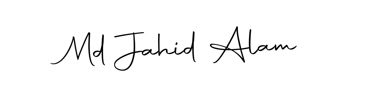 Create a beautiful signature design for name Md Jahid Alam. With this signature (Autography-DOLnW) fonts, you can make a handwritten signature for free. Md Jahid Alam signature style 10 images and pictures png