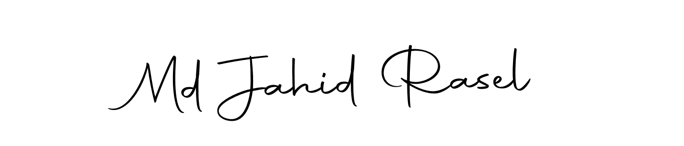 Design your own signature with our free online signature maker. With this signature software, you can create a handwritten (Autography-DOLnW) signature for name Md Jahid Rasel. Md Jahid Rasel signature style 10 images and pictures png