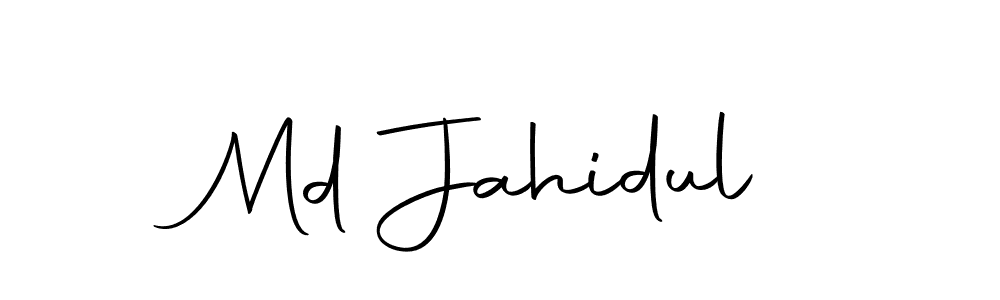 You can use this online signature creator to create a handwritten signature for the name Md Jahidul. This is the best online autograph maker. Md Jahidul signature style 10 images and pictures png