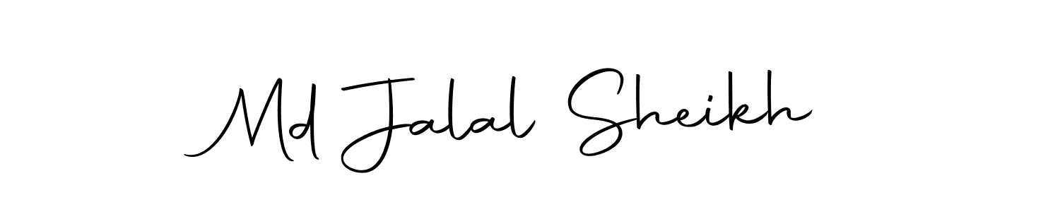 The best way (Autography-DOLnW) to make a short signature is to pick only two or three words in your name. The name Md Jalal Sheikh include a total of six letters. For converting this name. Md Jalal Sheikh signature style 10 images and pictures png