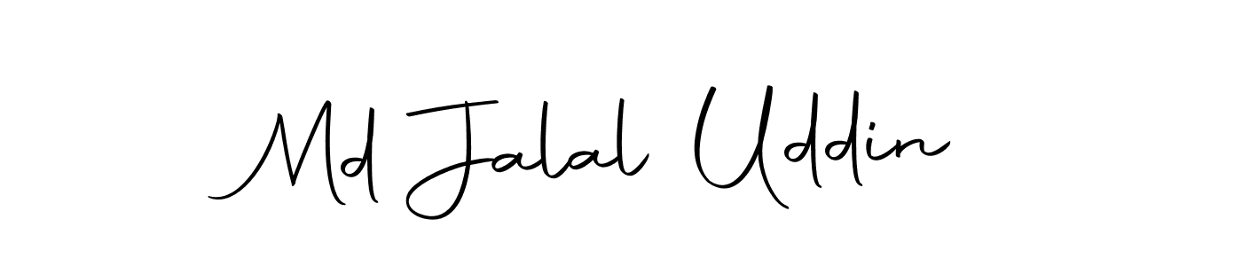 Create a beautiful signature design for name Md Jalal Uddin. With this signature (Autography-DOLnW) fonts, you can make a handwritten signature for free. Md Jalal Uddin signature style 10 images and pictures png