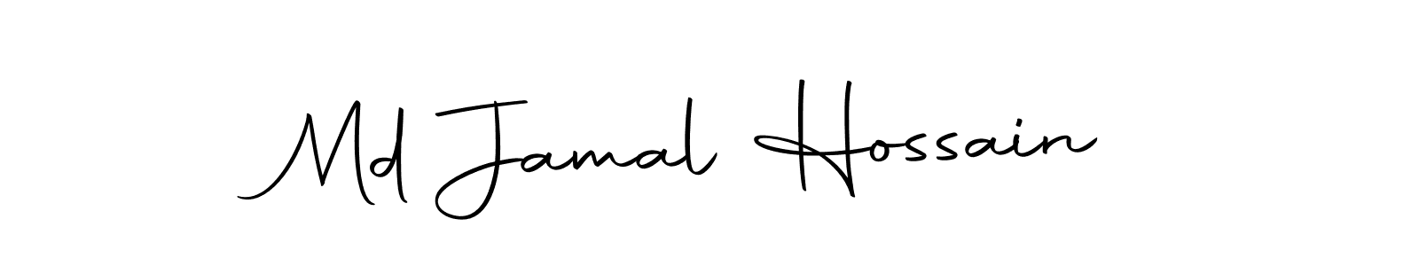 Design your own signature with our free online signature maker. With this signature software, you can create a handwritten (Autography-DOLnW) signature for name Md Jamal Hossain. Md Jamal Hossain signature style 10 images and pictures png