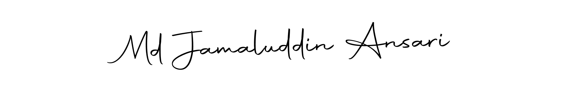 Here are the top 10 professional signature styles for the name Md Jamaluddin Ansari. These are the best autograph styles you can use for your name. Md Jamaluddin Ansari signature style 10 images and pictures png