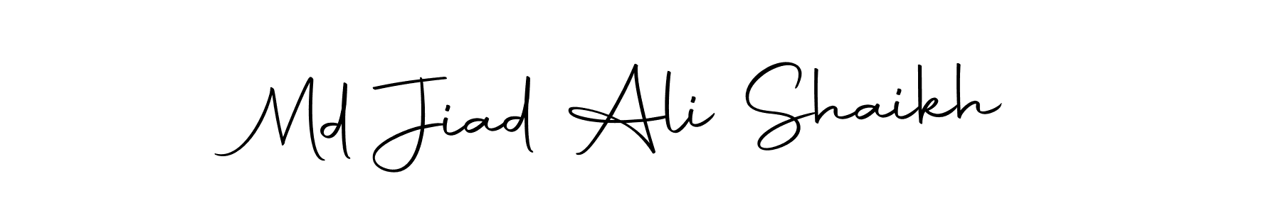 Make a beautiful signature design for name Md Jiad Ali Shaikh. With this signature (Autography-DOLnW) style, you can create a handwritten signature for free. Md Jiad Ali Shaikh signature style 10 images and pictures png