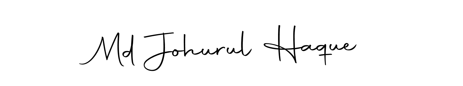 Make a beautiful signature design for name Md Johurul Haque. With this signature (Autography-DOLnW) style, you can create a handwritten signature for free. Md Johurul Haque signature style 10 images and pictures png