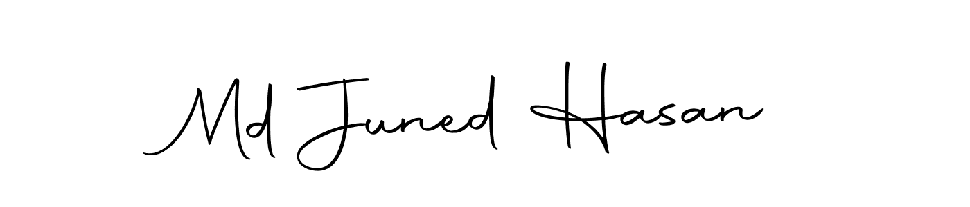 Make a beautiful signature design for name Md Juned Hasan. Use this online signature maker to create a handwritten signature for free. Md Juned Hasan signature style 10 images and pictures png