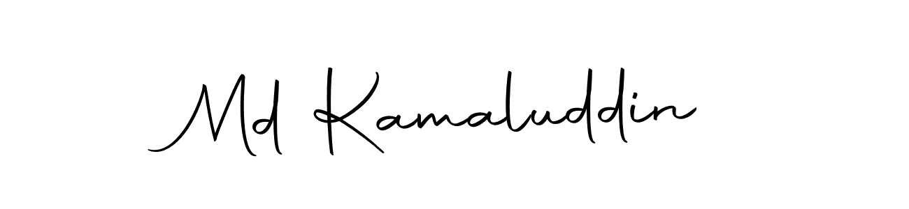 How to make Md Kamaluddin name signature. Use Autography-DOLnW style for creating short signs online. This is the latest handwritten sign. Md Kamaluddin signature style 10 images and pictures png