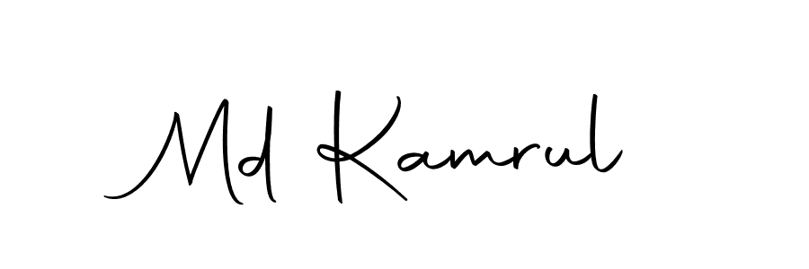 Make a beautiful signature design for name Md Kamrul. With this signature (Autography-DOLnW) style, you can create a handwritten signature for free. Md Kamrul signature style 10 images and pictures png