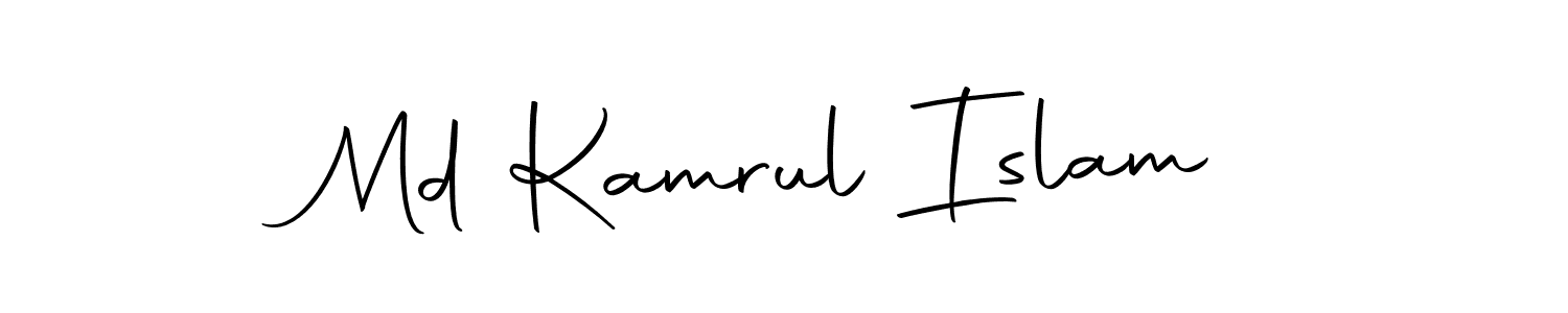 The best way (Autography-DOLnW) to make a short signature is to pick only two or three words in your name. The name Md Kamrul Islam include a total of six letters. For converting this name. Md Kamrul Islam signature style 10 images and pictures png