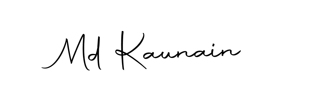 Make a beautiful signature design for name Md Kaunain. Use this online signature maker to create a handwritten signature for free. Md Kaunain signature style 10 images and pictures png