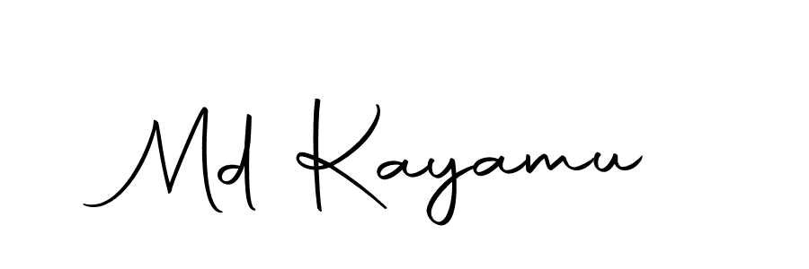 Also we have Md Kayamu name is the best signature style. Create professional handwritten signature collection using Autography-DOLnW autograph style. Md Kayamu signature style 10 images and pictures png