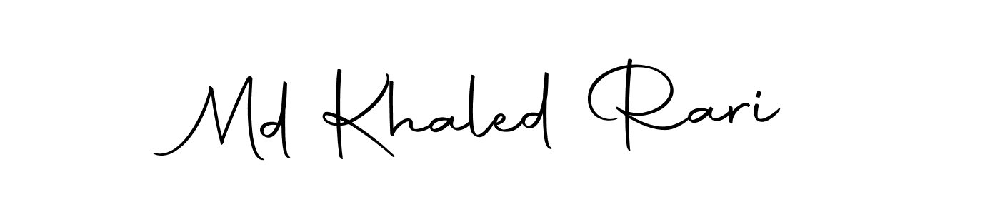 How to make Md Khaled Rari signature? Autography-DOLnW is a professional autograph style. Create handwritten signature for Md Khaled Rari name. Md Khaled Rari signature style 10 images and pictures png