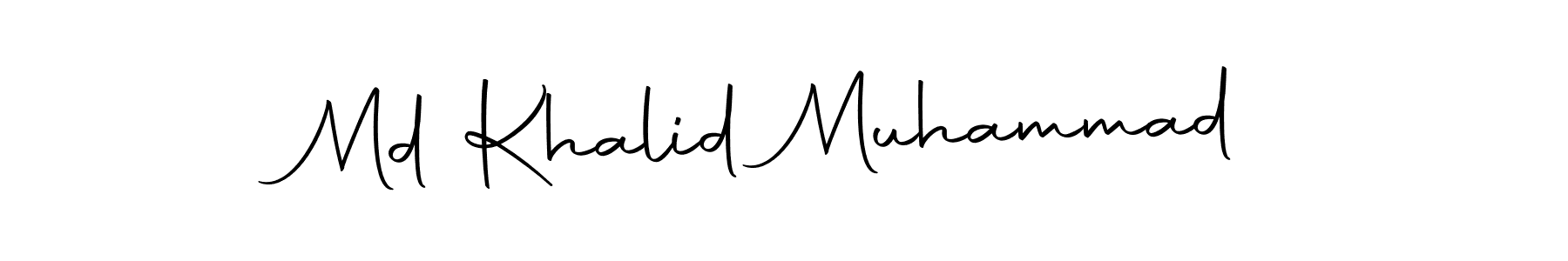 It looks lik you need a new signature style for name Md Khalid Muhammad. Design unique handwritten (Autography-DOLnW) signature with our free signature maker in just a few clicks. Md Khalid Muhammad signature style 10 images and pictures png