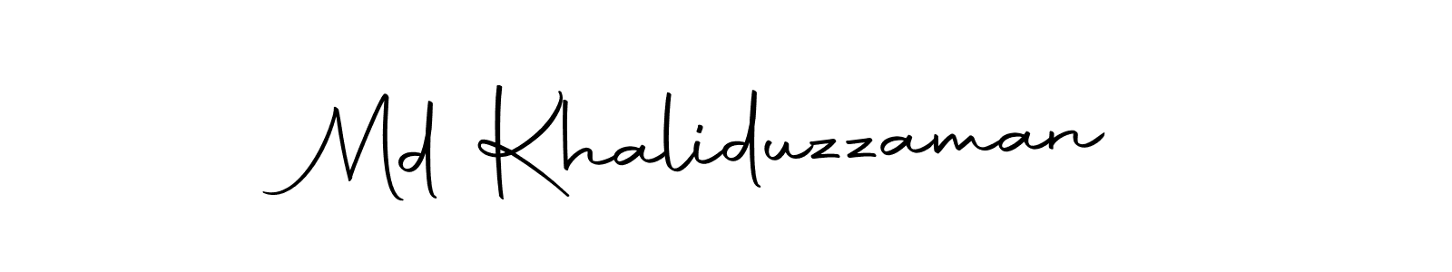 Md Khaliduzzaman stylish signature style. Best Handwritten Sign (Autography-DOLnW) for my name. Handwritten Signature Collection Ideas for my name Md Khaliduzzaman. Md Khaliduzzaman signature style 10 images and pictures png