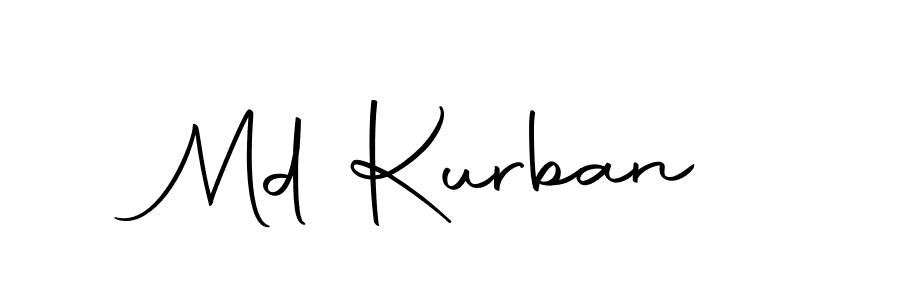 Use a signature maker to create a handwritten signature online. With this signature software, you can design (Autography-DOLnW) your own signature for name Md Kurban. Md Kurban signature style 10 images and pictures png