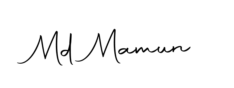 if you are searching for the best signature style for your name Md Mamun. so please give up your signature search. here we have designed multiple signature styles  using Autography-DOLnW. Md Mamun signature style 10 images and pictures png