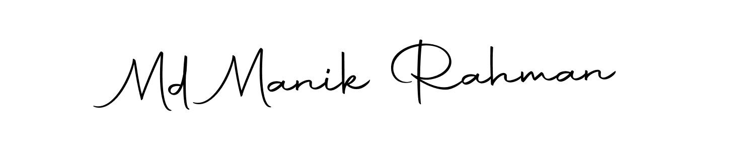 You can use this online signature creator to create a handwritten signature for the name Md Manik Rahman. This is the best online autograph maker. Md Manik Rahman signature style 10 images and pictures png