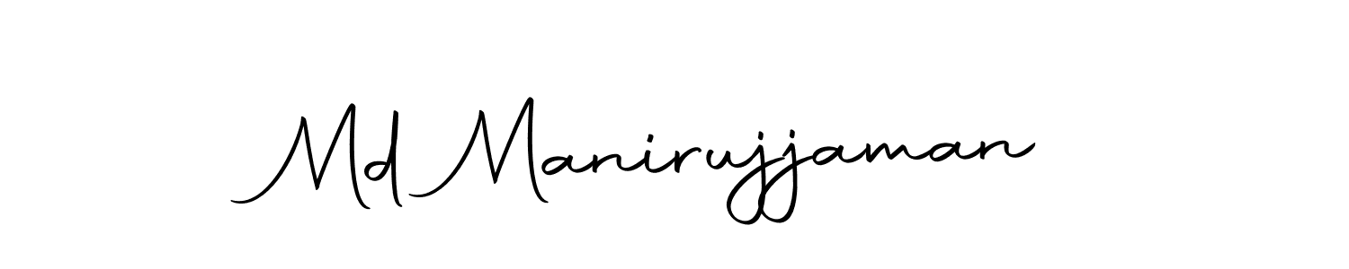 Make a beautiful signature design for name Md Manirujjaman. With this signature (Autography-DOLnW) style, you can create a handwritten signature for free. Md Manirujjaman signature style 10 images and pictures png