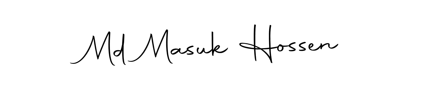Md Masuk Hossen stylish signature style. Best Handwritten Sign (Autography-DOLnW) for my name. Handwritten Signature Collection Ideas for my name Md Masuk Hossen. Md Masuk Hossen signature style 10 images and pictures png