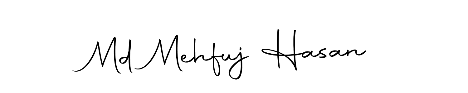 Use a signature maker to create a handwritten signature online. With this signature software, you can design (Autography-DOLnW) your own signature for name Md Mehfuj Hasan. Md Mehfuj Hasan signature style 10 images and pictures png