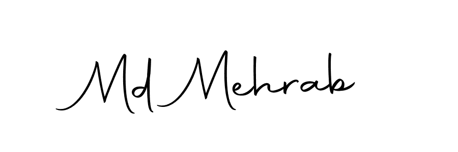 Autography-DOLnW is a professional signature style that is perfect for those who want to add a touch of class to their signature. It is also a great choice for those who want to make their signature more unique. Get Md Mehrab name to fancy signature for free. Md Mehrab signature style 10 images and pictures png