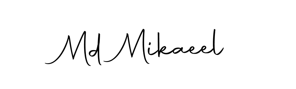 You can use this online signature creator to create a handwritten signature for the name Md Mikaeel. This is the best online autograph maker. Md Mikaeel signature style 10 images and pictures png