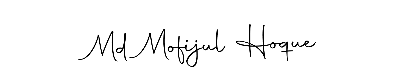 Make a short Md Mofijul Hoque signature style. Manage your documents anywhere anytime using Autography-DOLnW. Create and add eSignatures, submit forms, share and send files easily. Md Mofijul Hoque signature style 10 images and pictures png