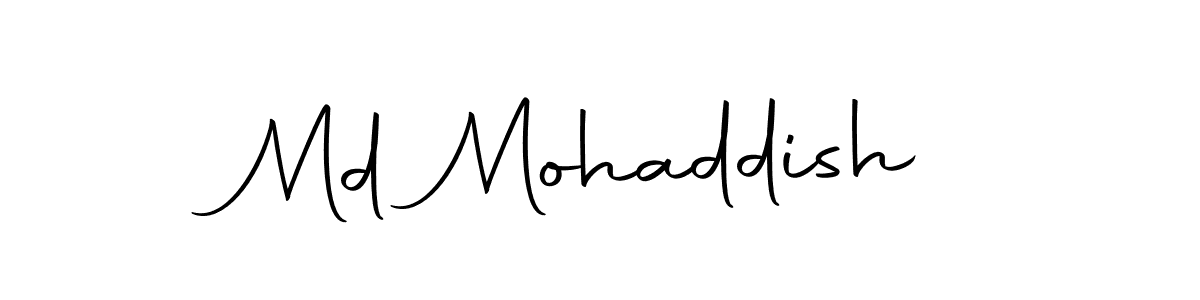 Here are the top 10 professional signature styles for the name Md Mohaddish. These are the best autograph styles you can use for your name. Md Mohaddish signature style 10 images and pictures png