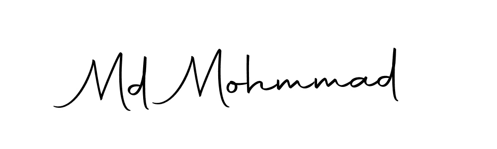 Make a beautiful signature design for name Md Mohmmad. With this signature (Autography-DOLnW) style, you can create a handwritten signature for free. Md Mohmmad signature style 10 images and pictures png