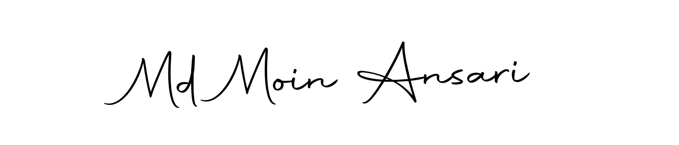 This is the best signature style for the Md Moin Ansari name. Also you like these signature font (Autography-DOLnW). Mix name signature. Md Moin Ansari signature style 10 images and pictures png