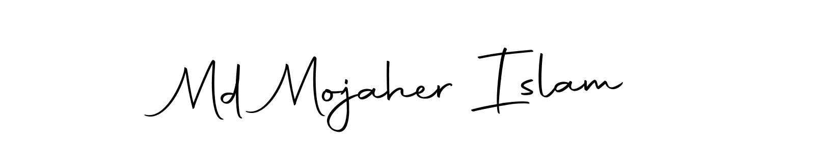You can use this online signature creator to create a handwritten signature for the name Md Mojaher Islam. This is the best online autograph maker. Md Mojaher Islam signature style 10 images and pictures png