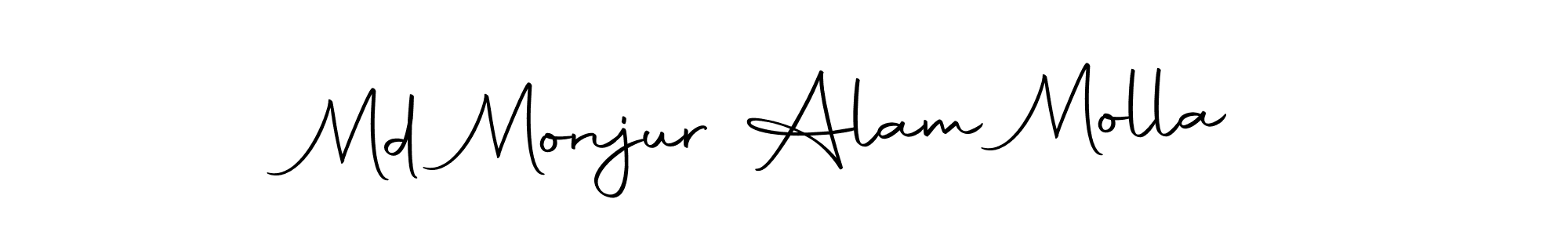 You can use this online signature creator to create a handwritten signature for the name Md Monjur Alam Molla. This is the best online autograph maker. Md Monjur Alam Molla signature style 10 images and pictures png