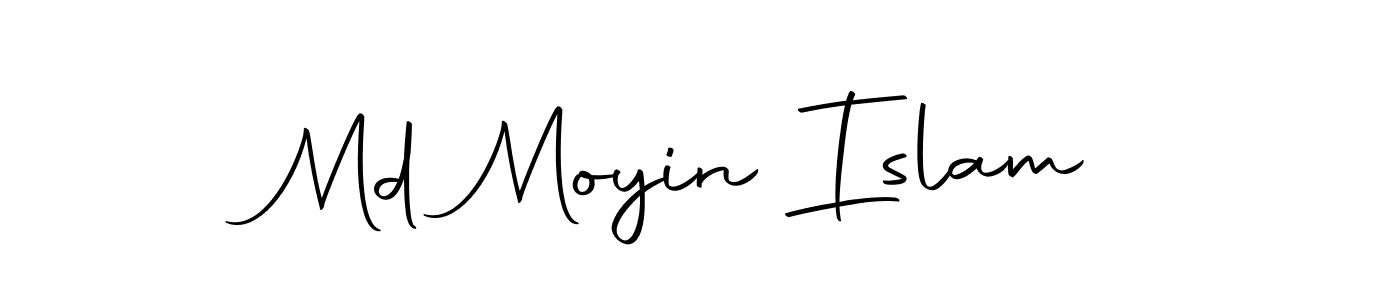 Create a beautiful signature design for name Md Moyin Islam. With this signature (Autography-DOLnW) fonts, you can make a handwritten signature for free. Md Moyin Islam signature style 10 images and pictures png