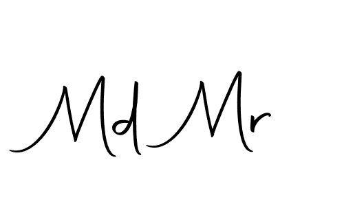 Design your own signature with our free online signature maker. With this signature software, you can create a handwritten (Autography-DOLnW) signature for name Md Mr. Md Mr signature style 10 images and pictures png