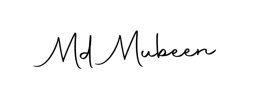 Make a short Md Mubeen signature style. Manage your documents anywhere anytime using Autography-DOLnW. Create and add eSignatures, submit forms, share and send files easily. Md Mubeen signature style 10 images and pictures png