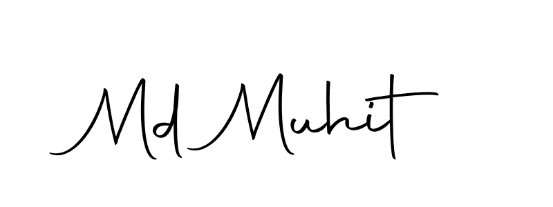 Make a beautiful signature design for name Md Muhit. Use this online signature maker to create a handwritten signature for free. Md Muhit signature style 10 images and pictures png