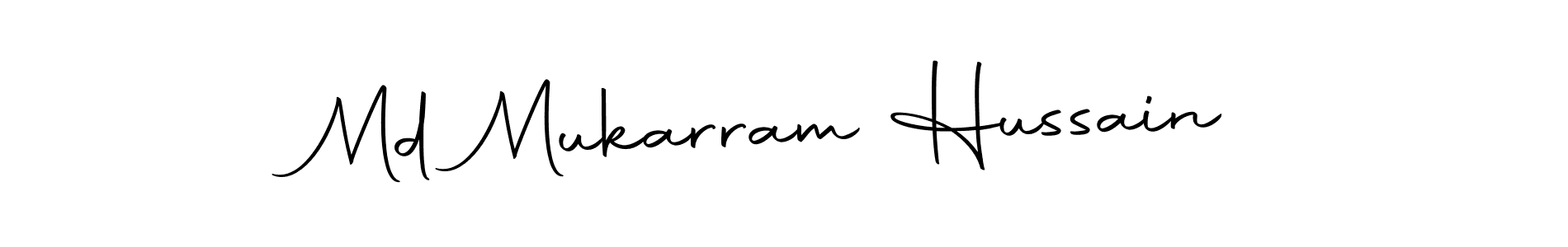 Autography-DOLnW is a professional signature style that is perfect for those who want to add a touch of class to their signature. It is also a great choice for those who want to make their signature more unique. Get Md Mukarram Hussain name to fancy signature for free. Md Mukarram Hussain signature style 10 images and pictures png