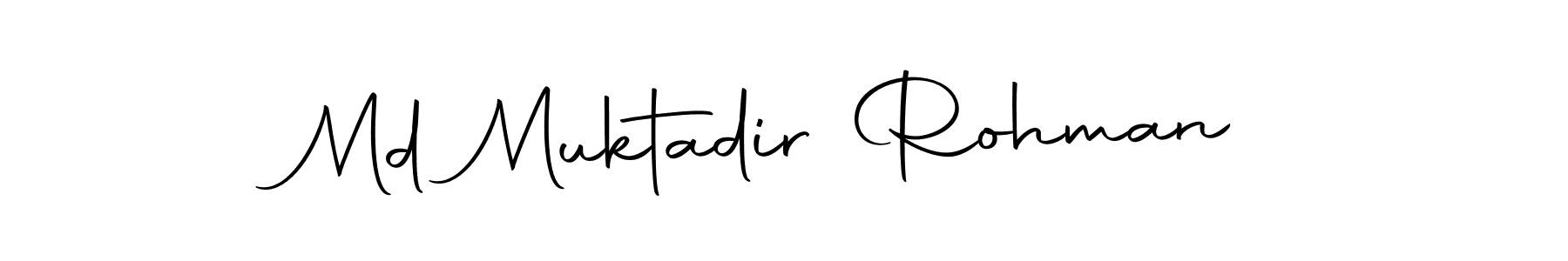 Make a beautiful signature design for name Md Muktadir Rohman. Use this online signature maker to create a handwritten signature for free. Md Muktadir Rohman signature style 10 images and pictures png
