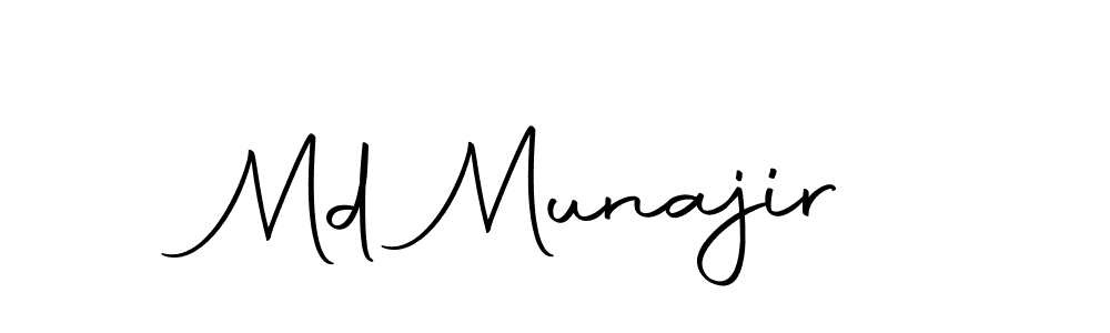 The best way (Autography-DOLnW) to make a short signature is to pick only two or three words in your name. The name Md Munajir include a total of six letters. For converting this name. Md Munajir signature style 10 images and pictures png