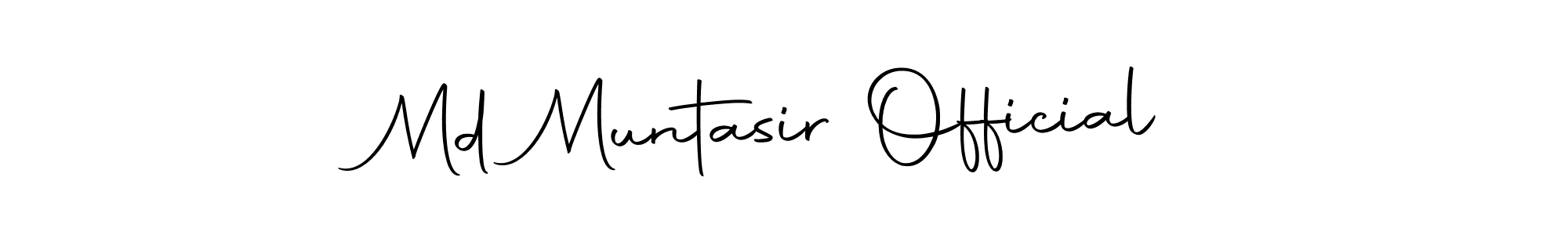 How to make Md Muntasir Official signature? Autography-DOLnW is a professional autograph style. Create handwritten signature for Md Muntasir Official name. Md Muntasir Official signature style 10 images and pictures png