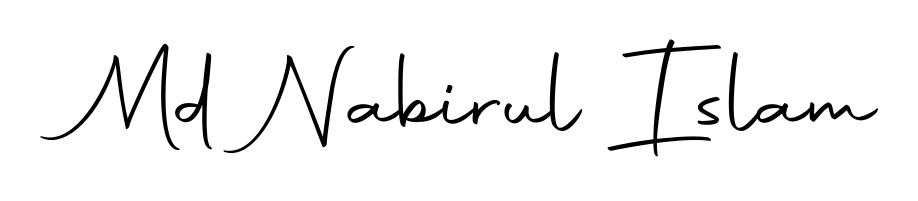 This is the best signature style for the Md Nabirul Islam name. Also you like these signature font (Autography-DOLnW). Mix name signature. Md Nabirul Islam signature style 10 images and pictures png