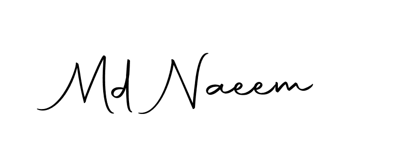 How to make Md Naeem signature? Autography-DOLnW is a professional autograph style. Create handwritten signature for Md Naeem name. Md Naeem signature style 10 images and pictures png