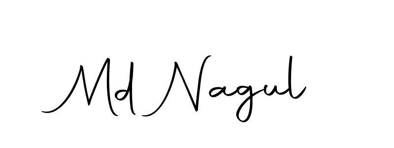 Design your own signature with our free online signature maker. With this signature software, you can create a handwritten (Autography-DOLnW) signature for name Md Nagul. Md Nagul signature style 10 images and pictures png